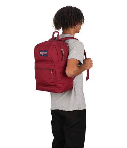 Jansport Cross Town Plus Mochila para Laptop Escolar, Universitaria y de Trabajo