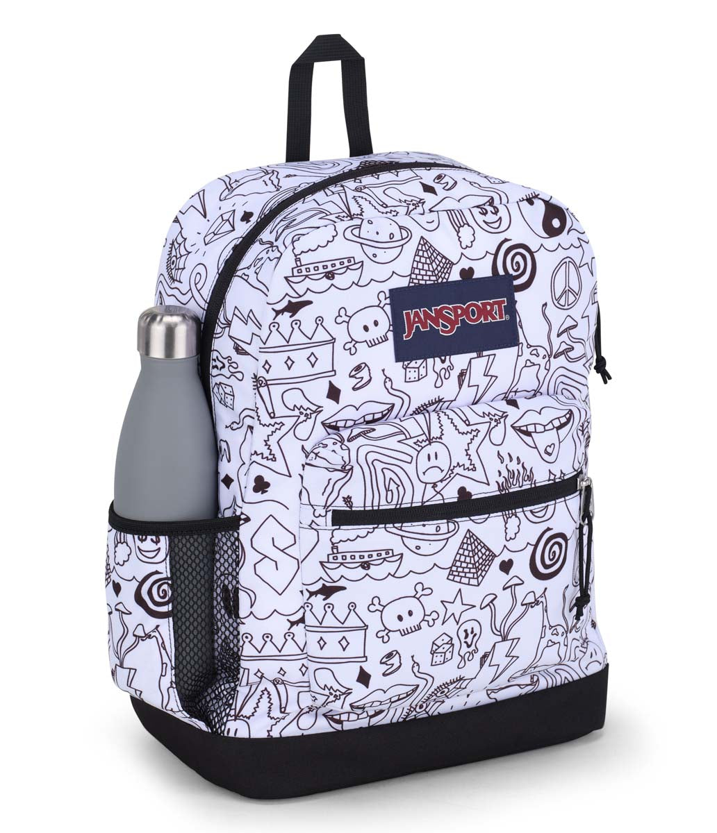 Jansport Cross Town Plus Mochila para Laptop Escolar, Universitaria y de Trabajo