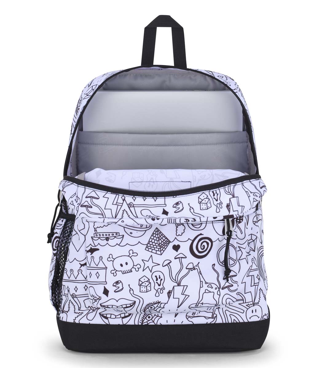 Jansport Cross Town Plus Mochila para Laptop Escolar, Universitaria y de Trabajo