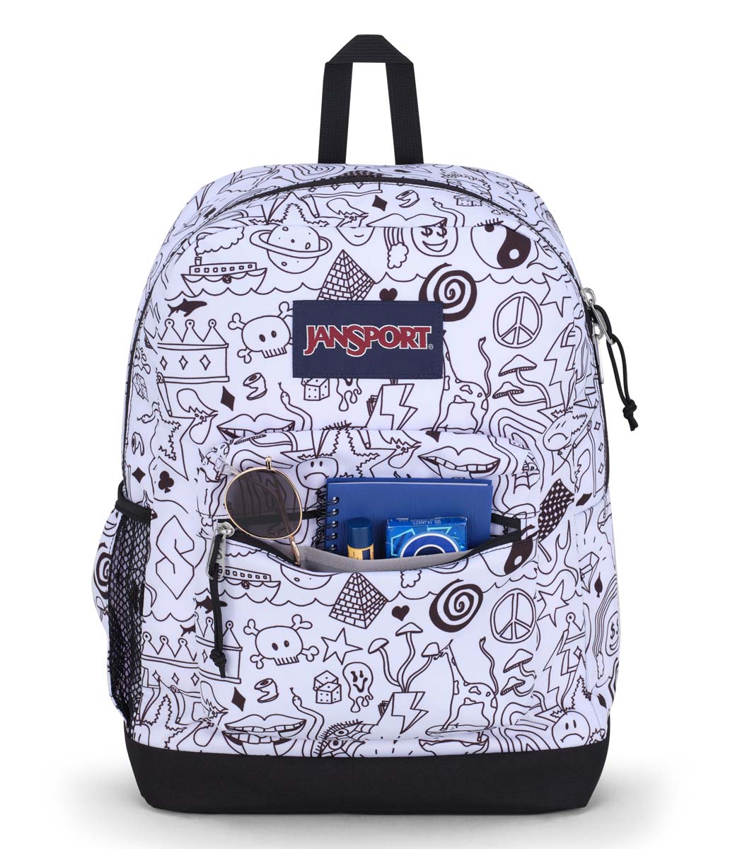 Jansport Cross Town Plus Mochila para Laptop Escolar, Universitaria y de Trabajo