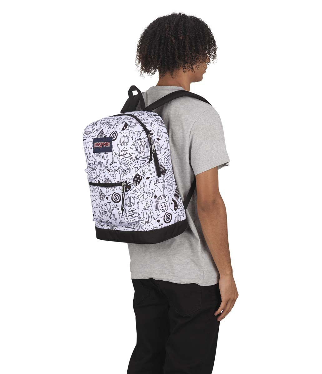 Jansport Cross Town Plus Mochila para Laptop Escolar, Universitaria y de Trabajo