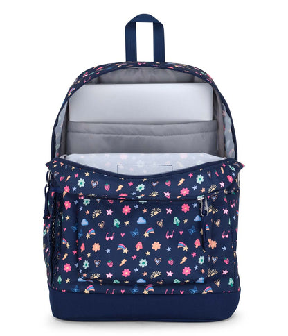 Jansport Cross Town Plus Mochila para Laptop Escolar, Universitaria y de Trabajo