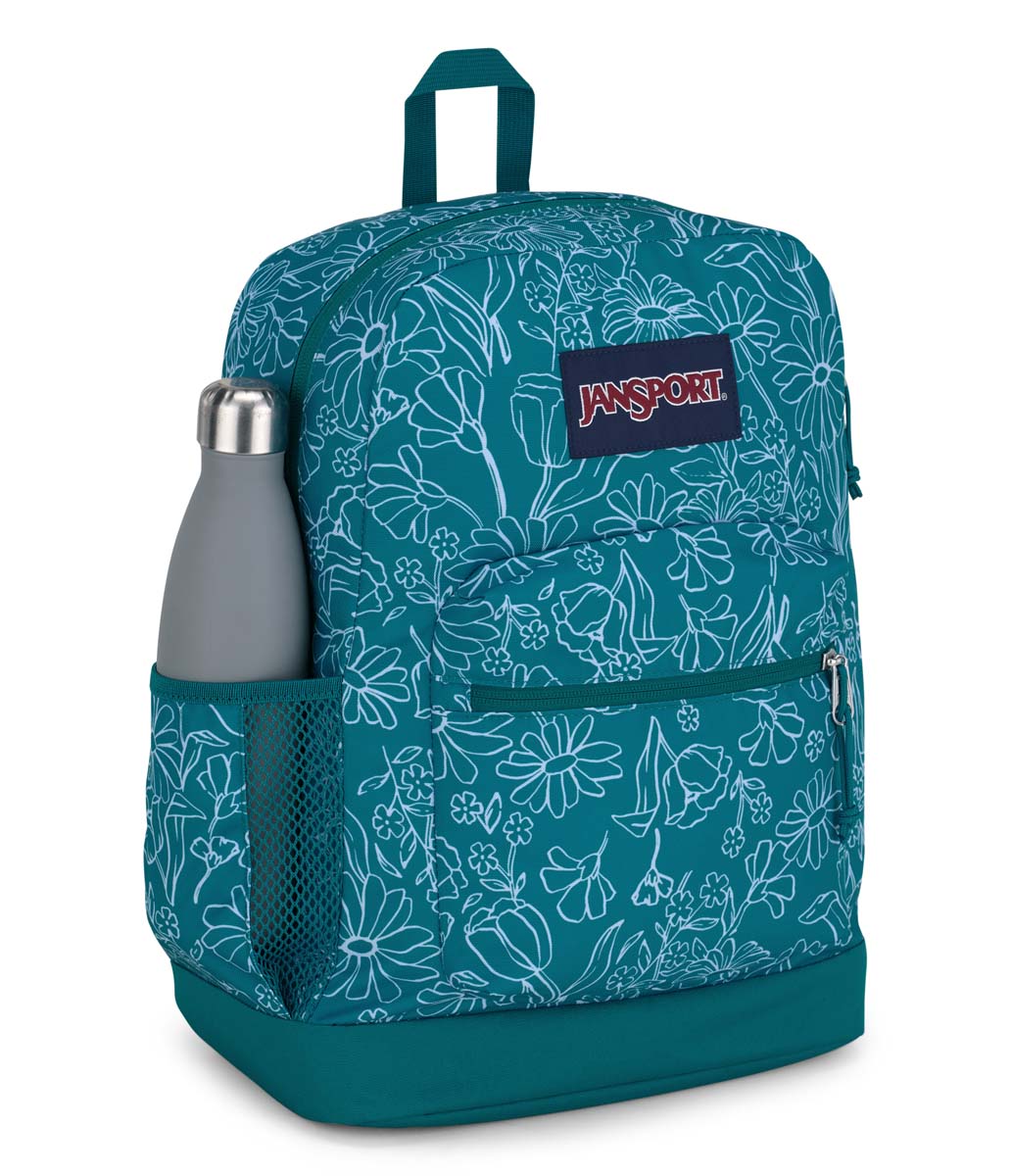 Jansport Cross Town Plus Mochila para Laptop Escolar, Universitaria y de Trabajo