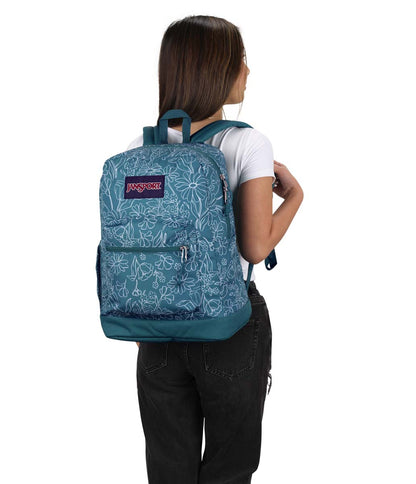 Jansport Cross Town Plus Mochila para Laptop Escolar, Universitaria y de Trabajo