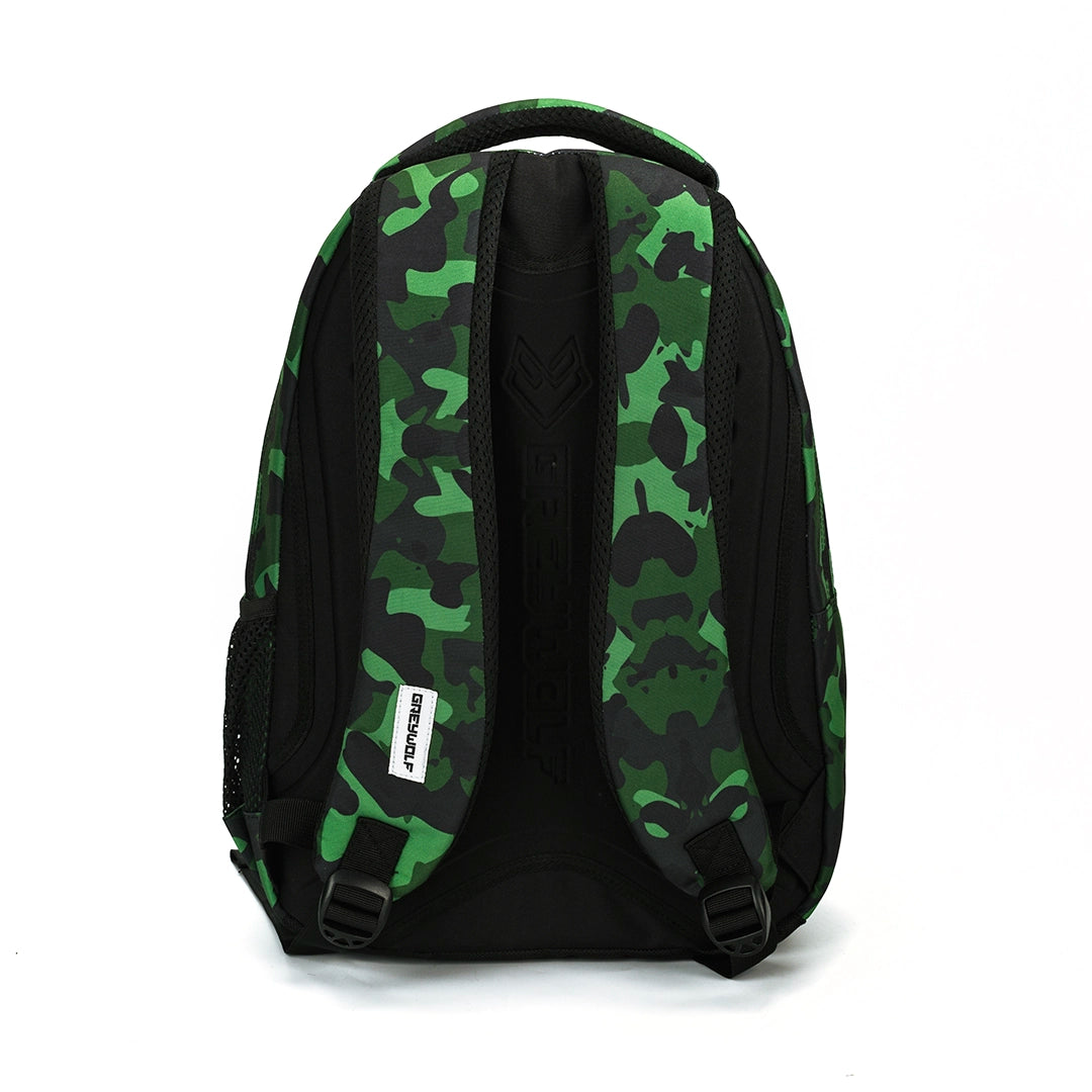 Greywolf Mochila Raven Escolar#color_green-camouflage