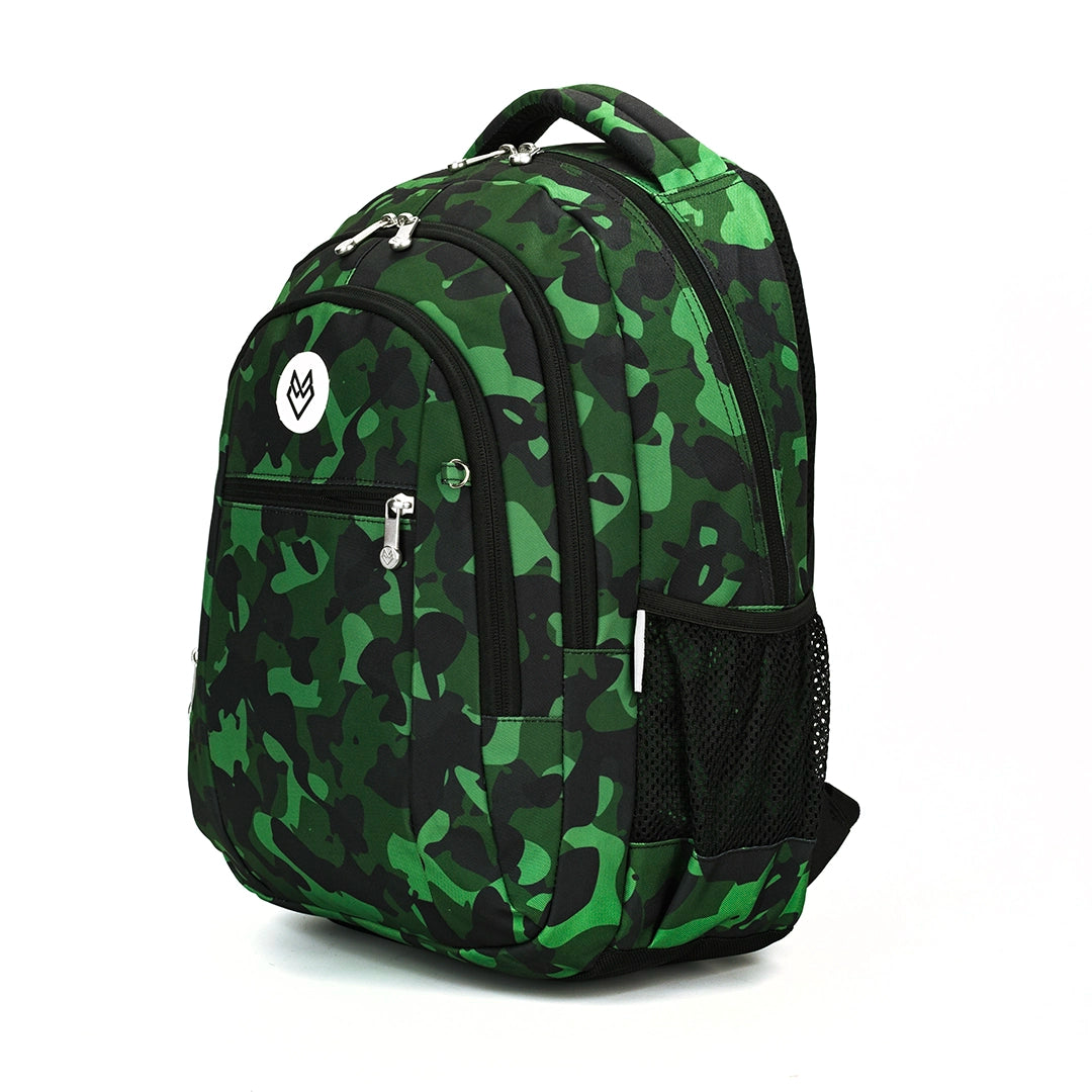 Greywolf Mochila Raven Escolar#color_green-camouflage