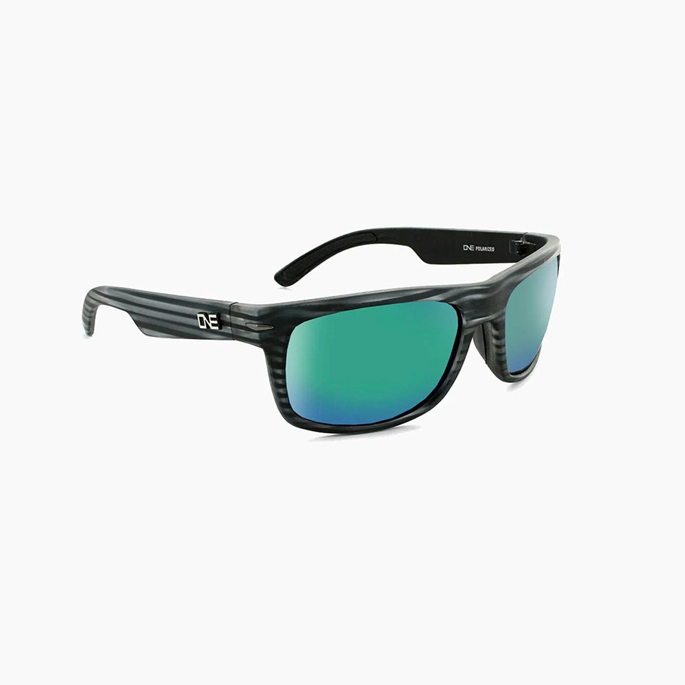 Optic Nerve Timberline Lentes Lifestyle Unisex#color_driftwood-and-grey-smoke-lens-|-green-mirror